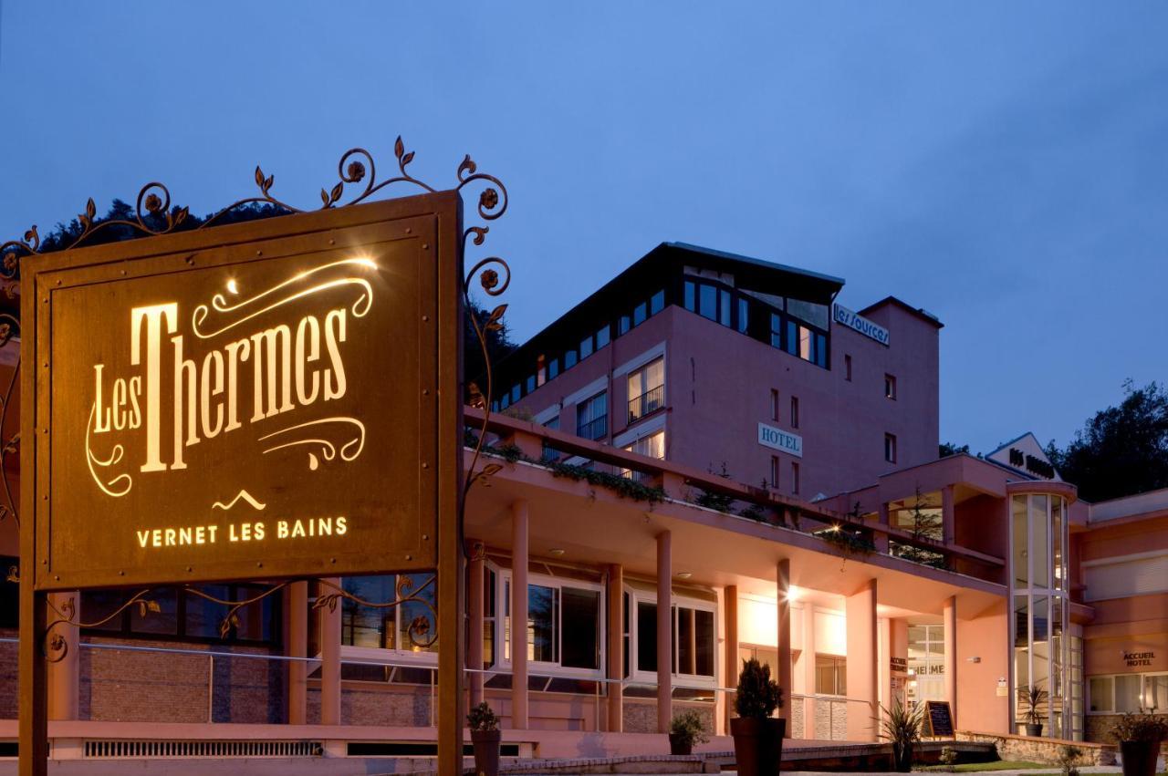 Hotel Les Sources Vernet-les-Bains Esterno foto
